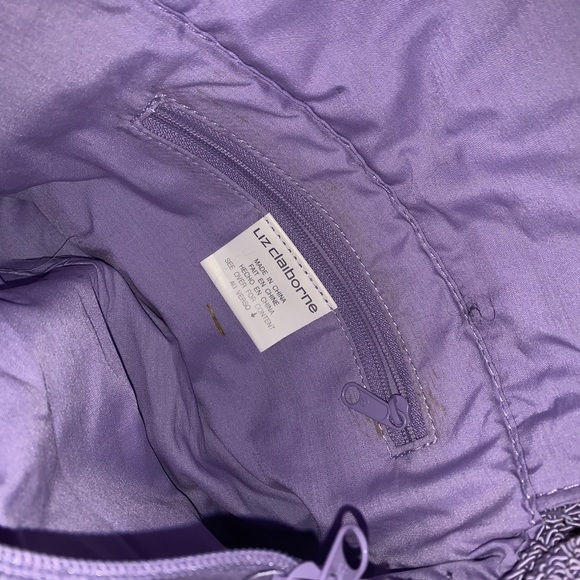 Vintage purple shoulder bag - Picture 5 of 5